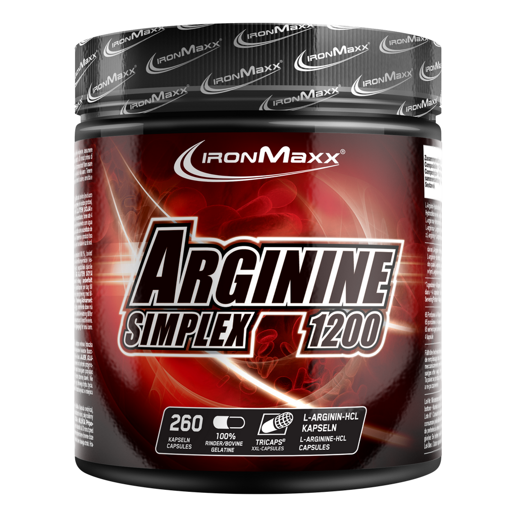 Arginin Simplex 1200 - 260 Capsules Tub
