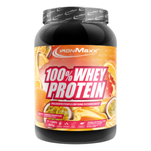 100% Whey Protein - 900g Tub - Orange-Passion Fruit
