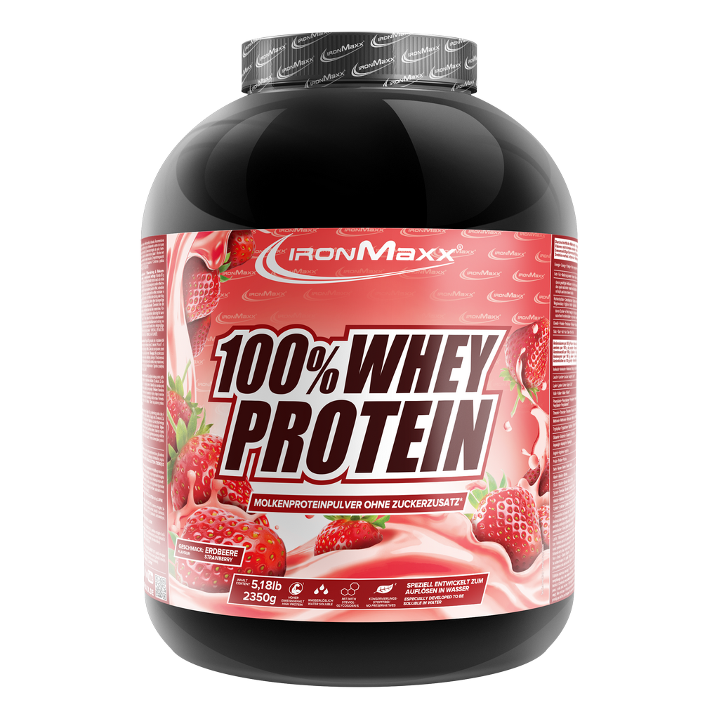 100% Whey Protein - 900g Tub - Strawberry