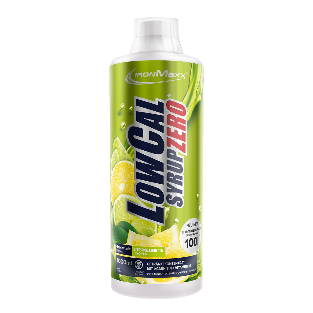 LowCal Syrup Zero - 1000ml Bottle - Lemon-Lime