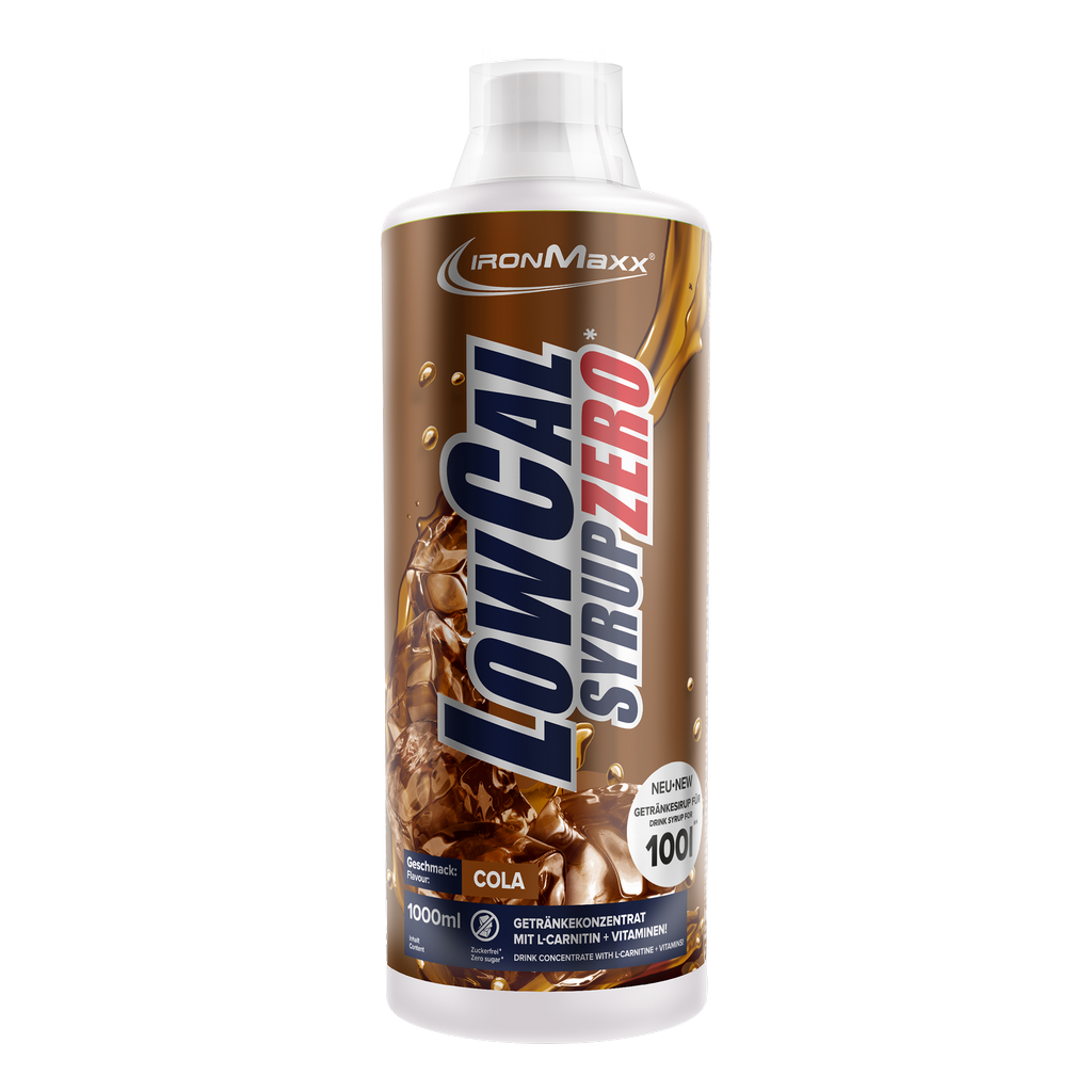 LowCal Syrup Zero - 1000ml Bottle - Cola