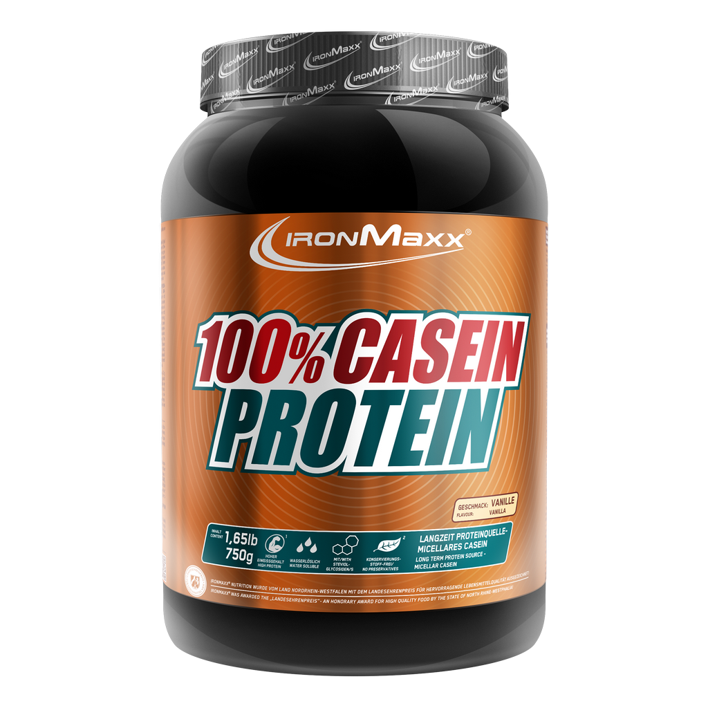 100% Casein Protein - 750g Tub - Vanilla