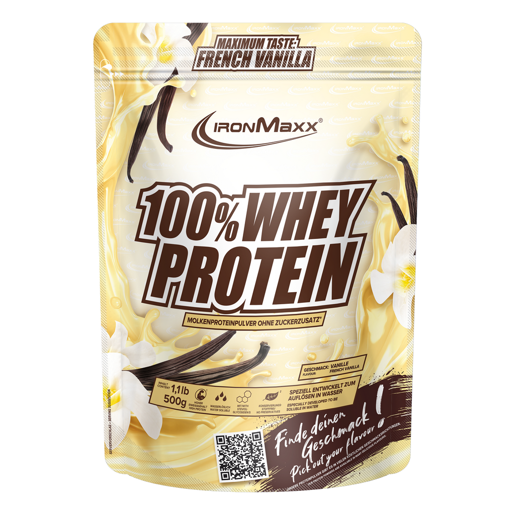 100% Whey Protein - 500g Zak - French Vanille