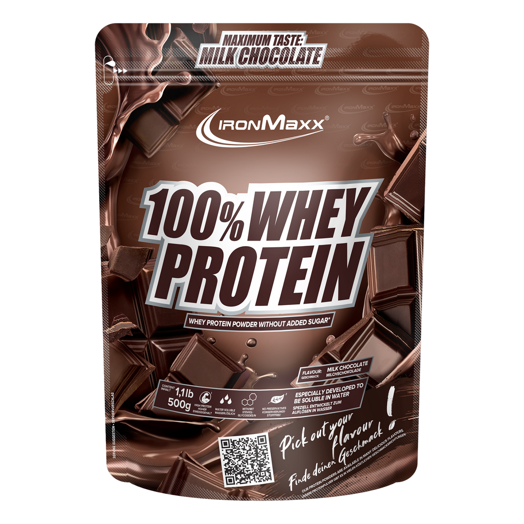 100% Whey Protein - 500g Bag - Milk Chocolate