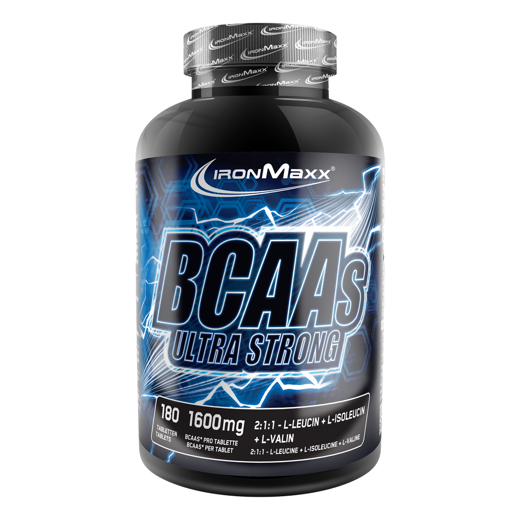 BCAAs Ultra Strong 2:1:1 - 180 Tabletten Pot