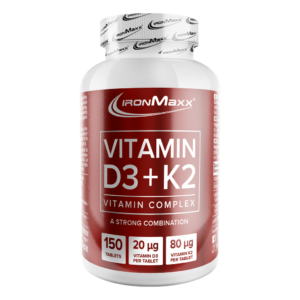 Vitamin D3 + K2 - 150 Tablets Tub