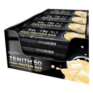 Zenith 50 High Protein Bar - 45g - White Chocolate Crisp Flavour - (16)