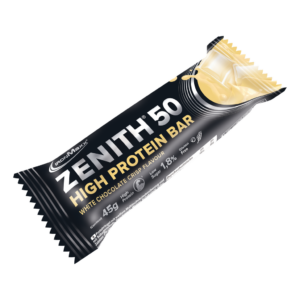 Zenith 50 High Protein Bar - 45g - White Chocolate Crisp Flavour
