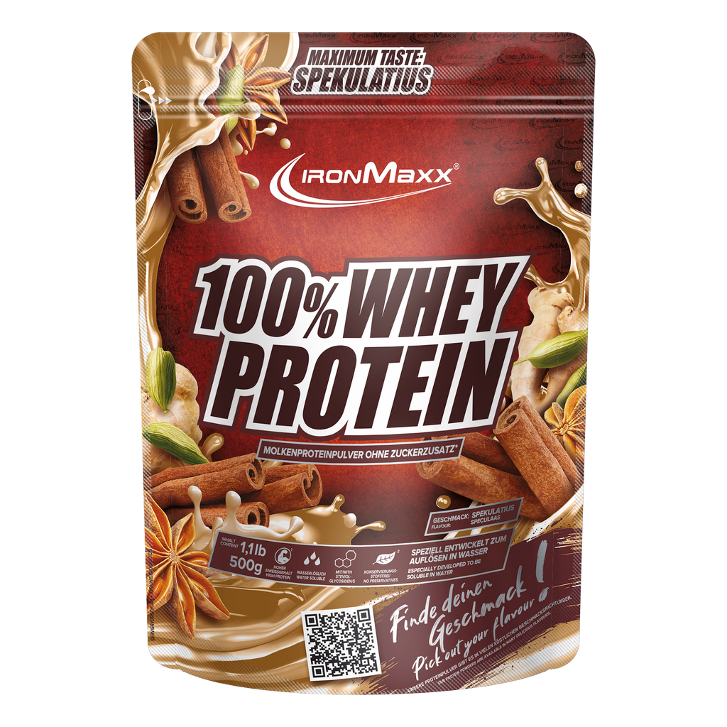 100% Whey Protein - 500g Bag - Spekulatius