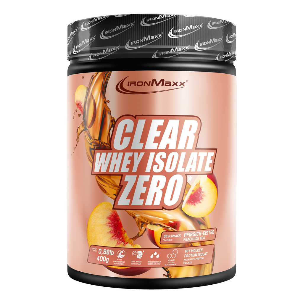 Clear 100% Whey Isolate ZERO - 400g Tub - Peach IceTea