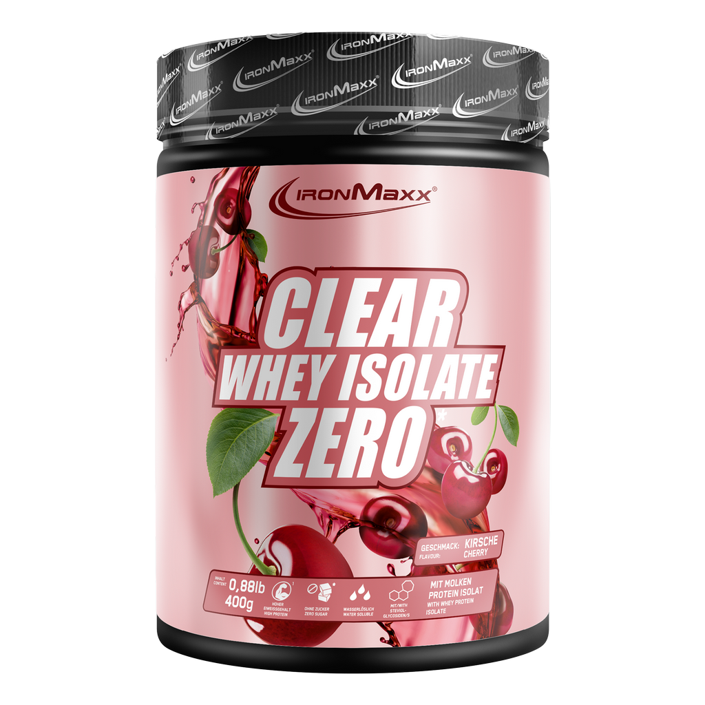 Clear 100% Whey Isolate ZERO - 400g Tub - Cherry