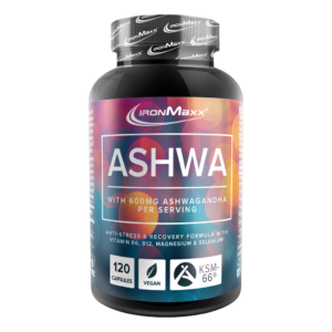 Ashwagandha Capsules - 120 Capsules Tub