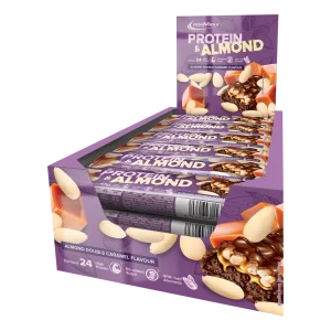 Protein & Almond - 45g - Almond Double Caramel (in 24-pack tray) - (24)