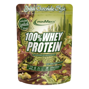 100% Whey Protein - 500g Bag - Dubai Chocolate Style