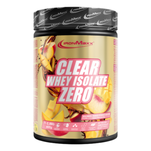 Clear 100% Whey Isolate ZERO - 400g Tub - Mango Peach Ice Tea