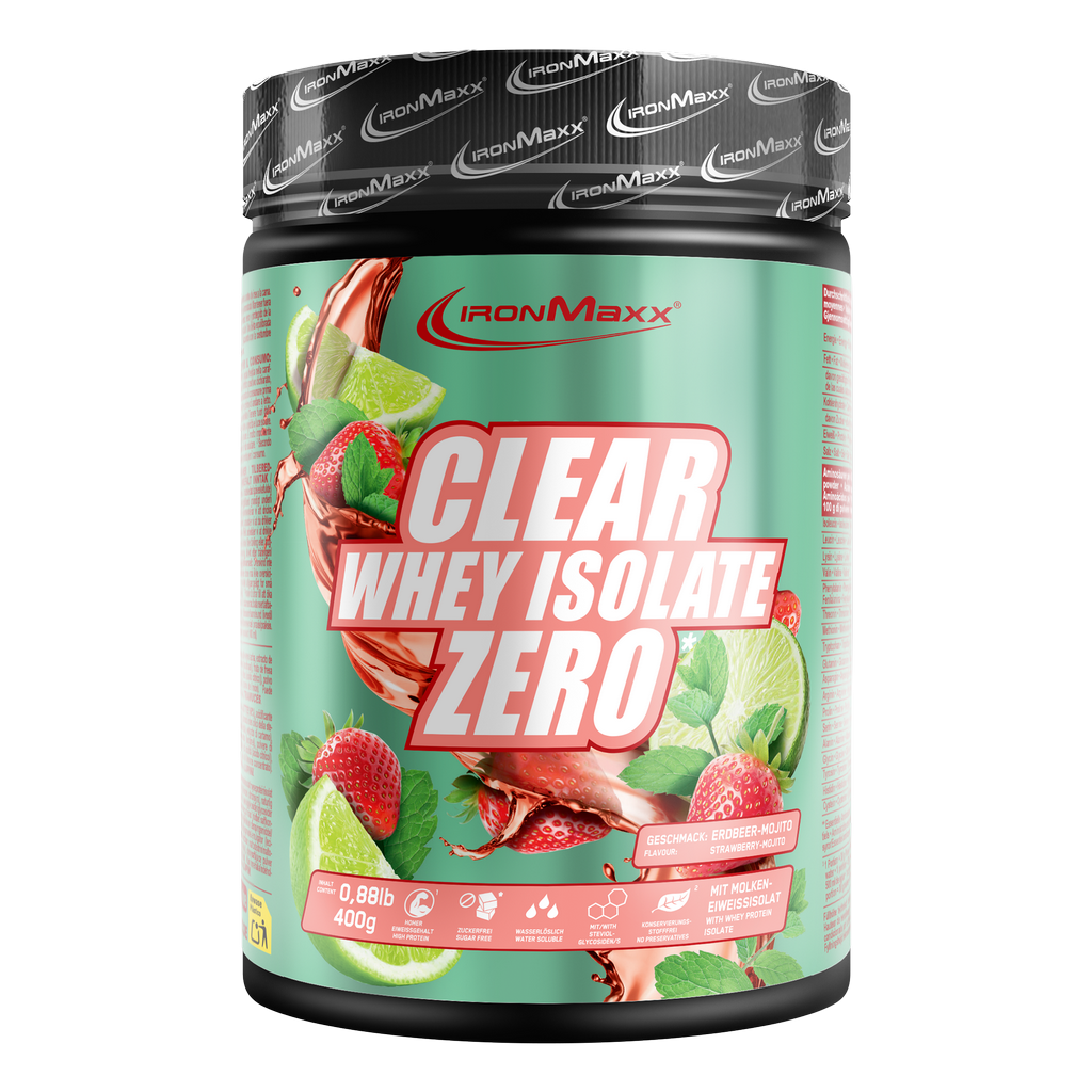 Clear 100% Whey Isolate ZERO - 400g Tub - Strawberrry Mojito