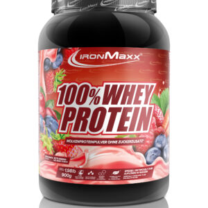 100% Whey Protein - 900g Box - Red Berry Fusion