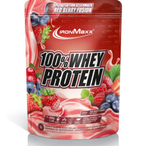 100% Whey Protein - 500g Bag - Red Berry Fusion